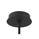 SLV Pendelleuchte LALU® MIX&MATCH Base, 150cm, E27, max. 10W, IP20, schwarz