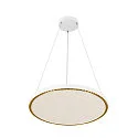 SLV LED Pendelleuchte ONE CUBE, Ø 80,5cm, 54W, 3000K, 4000lm, IP20, DALI dimmbar, weiß