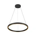 LED Pendelleuchte ONE CUBE UP/DOWN, Ø 80,5cm, 80W, 3000K, 6000lm, IP20, DALI dimmbar, schwarz
