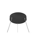 LED Pendelleuchte ONE CUBE UP/DOWN, Ø 80,5cm, 80W, 3000K, 6000lm, IP20, DALI dimmbar, schwarz