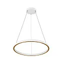 SLV LED Pendelleuchte ONE CUBE UP/DOWN, Ø 80,5cm, 80W, 3000K, 6000lm, IP20, DALI dimmbar, weiß