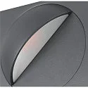 SLV LED Außenwandleuchte LID I SINGLE, IP65 IK07, eckig, 15W 2700/3000K (CCT Switch) 1050lm 100°, dimmbar, drehbar, anthrazit