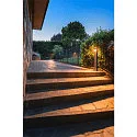 SLV Outdoor LED Stehleuchte LID I 75 DOUBLE, IP65 IK07, 29W 2700/3000K (CCT Switch) 2000lm 2x100°, dimmbar, drehbar, anthrazit