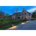 SLV Outdoor LED Stehleuchte LID I 45 SINGLE, IP65 IK07, 15W 2700/3000K (CCT Switch) 1050lm 100°, dimmbar, anthrazit