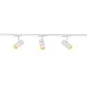 SLV LED 1-Phasen Schienensystem-Set NOBLO® SPOT, 3 Spots + 2x 100cm Schiene, IP20, 19W 2700K 32°, CRi >90, dimmbar, weiß