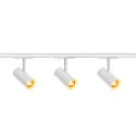 SLV LED 1-Phasen Schienensystem-Set NOBLO® SPOT, 3 Spots + 2x 100cm Schiene, IP20, 19W 2700K 32°, CRi >90, dimmbar, weiß