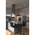 SLV LED 1-Phasen Schienensystem-Set NOBLO® SPOT, 3 Spots + 2x 100cm Schiene, IP20, 19W 2700K 32°, CRi >90, dimmbar, weiß