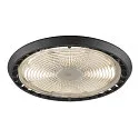 SLV LED Hallenstrahler HIGHBAY V 330, IP65 IK08, 220-240V AC, 100-200W (multi) 4000K 32000lm 90°, CRI 80, schaltbar, schwarz