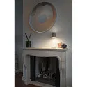 SLV LED Akku-Tischleuchte VINOLINA TWO, IP65, Ø 11cm, konisch, 2W 2200-3000K (CCT Switch) 190m, Touch-Dimmer + Ladestation, beige