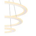 SLV LED Pendelleuchte ONE FLAT TRIPLE, 300cm, 2700/3000K, 3500/3700lm, IP20, dimmbar, weiß