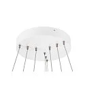 SLV LED Pendelleuchte ONE FLAT TRIPLE, 300cm, 2700/3000K, 3500/3700lm, IP20, dimmbar, weiß