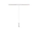 LED Pendelleuchte LALU® MIX&MATCH Base, 48V, 150cm, 8W, 3000K, 700lm, IP20, dimmbar, weiß