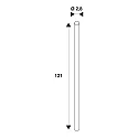 SLV LED Röhrenlampe TUBE C T8 MAINS & MAGNETIC 1200, 16W, 6500K, 2400lm, CRI 80, IP20, dimmbar, weiß
