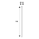 SLV LED tube T5 TUBE C T5 MAINS 1200 G5 26W 3900lm 6500K