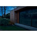 SLV Outdoor LED Wandstrahler MODELA UP/DOWN, IP65 IK07, 7.5W 2700K 810lm 2x60°, dimmbar, schwarz matt / gold