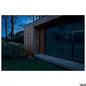 SLV Outdoor LED Wandstrahler MODELA UP/DOWN, IP65 IK07, 7.5W 2700K 810lm 2x60°, dimmbar, schwarz matt / gold
