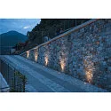 SLV floor recessed luminaire DASAR® M round, swivelling, DALI controllable, passable IP67, stainless steel dimmable