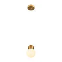 Pendelleuchte VARYT, 150cm, E14, 6W, IP20, messing