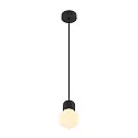 SLV Pendelleuchte VARYT, 150cm, E14, 6W, IP20, schwarz