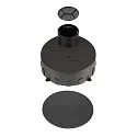 recessed housing DASAR® M, black