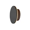 SLV LED Outdoor Wandleuchte D-RING S PHASE, 2700/3000K, IP65, schwarz