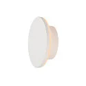 SLV LED Outdoor Wandleuchte D-RING S PHASE, 2700/3000K, IP65, weiß