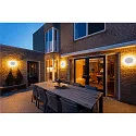 SLV LED Outdoor Wandleuchte D-RING S PHASE, 2700/3000K, IP65, weiß