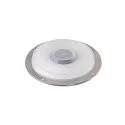LED Outdoor Boden-Aufbauleuchte BIG PLOT Modul, IP67 IK06, 4.9W 3000K  540lm 180°, ohne Cover, aluminium