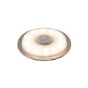 SLV LED Outdoor Boden-Aufbauleuchte BIG PLOT Modul, IP67 IK06, 4.9W 3000K  540lm 180°, ohne Cover, aluminium
