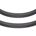 pendant luminaire ONE VERTICAL PD IP20, black dimmable