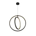 pendant luminaire ONE VERTICAL PD IP20, black dimmable