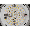 SLV wall and ceiling luminaire CYFT WAVE suitable for VDU workstation IP44, black, lacquered dimmable