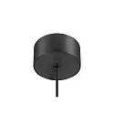 SLV LED Pendelleuchte QUIMERA PHASE, 8.2W 2700/3000K (CCT Switch) 310lm, CRi >90, dimmbar, dunkel bronze