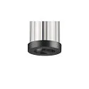 SLV LED Pendelleuchte QUIMERA PHASE, 8.2W 2700/3000K (CCT Switch) 310lm, CRi >90, dimmbar, dunkel bronze