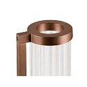 SLV LED Wandleuchte QUIMERA PHASE, 2700/3000K (CCT Switch), CRi >90, dimmbar, dunkel kupfer