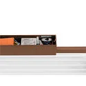 SLV LED Wandleuchte QUIMERA PHASE, 2700/3000K (CCT Switch), CRi >90, dimmbar, dunkel kupfer