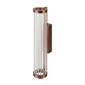 SLV LED Wandleuchte QUIMERA PHASE, 2700/3000K (CCT Switch), CRi >90, dimmbar, dunkel kupfer