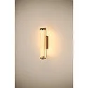 SLV LED Wandleuchte QUIMERA PHASE, 2700/3000K (CCT Switch), CRi >90, dimmbar, dunkel kupfer