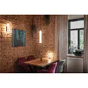SLV LED Wandleuchte QUIMERA PHASE, 2700/3000K (CCT Switch), CRi >90, dimmbar, dunkel kupfer