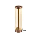 LED Tischleuchte QUIMERA PHASE, 4.3W 2700/3000K (CCT Switch) 110lm, CRi >90, dimmbar, dunkel kupfer