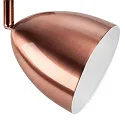 SLV 1-Phasen Strahler PARA CONE 14, GU10, IP20, dreh-/schwenkbar, kupfer/weiß