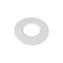 Abdeckung für LED Einbauleuchte UNIVERSAL DOWNLIGHT PHASE, IP65 (Outdoor + Indoor), rund, starr, weiß