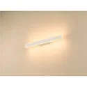 SLV LED Wandaufbauleuchte ONE LINEAR 50 PHASE, Up/Down, IP44, 52.2cm, 14W 2700/3000K (CCT Switch), CRi >90, dimmbar, weiß