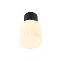 SLV Deckenleuchte VARYT, rund, 1x max. 6W, E14, schwarz