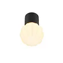 SLV Deckenleuchte VARYT, rund, 1x max. 6W, E14, schwarz