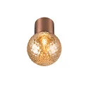 SLV Deckenleuchte VARYT, rund, 1x max. 6W, E14, kupfer