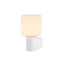 SLV Wandleuchte VARYT, IP44, rund, E14 max. 6W, ohne Schirm / Abdeckung, weiß