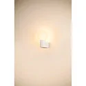 SLV Wandleuchte VARYT, IP44, rund, E14 max. 6W, ohne Schirm / Abdeckung, weiß