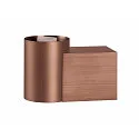 SLV Wandleuchte VARYT, IP44, rund, E14 max. 6W, ohne Schirm / Abdeckung, kupfer