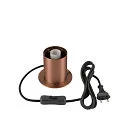 SLV Tischleuchte VARYT, rund, E14 max. 6W, kupfer